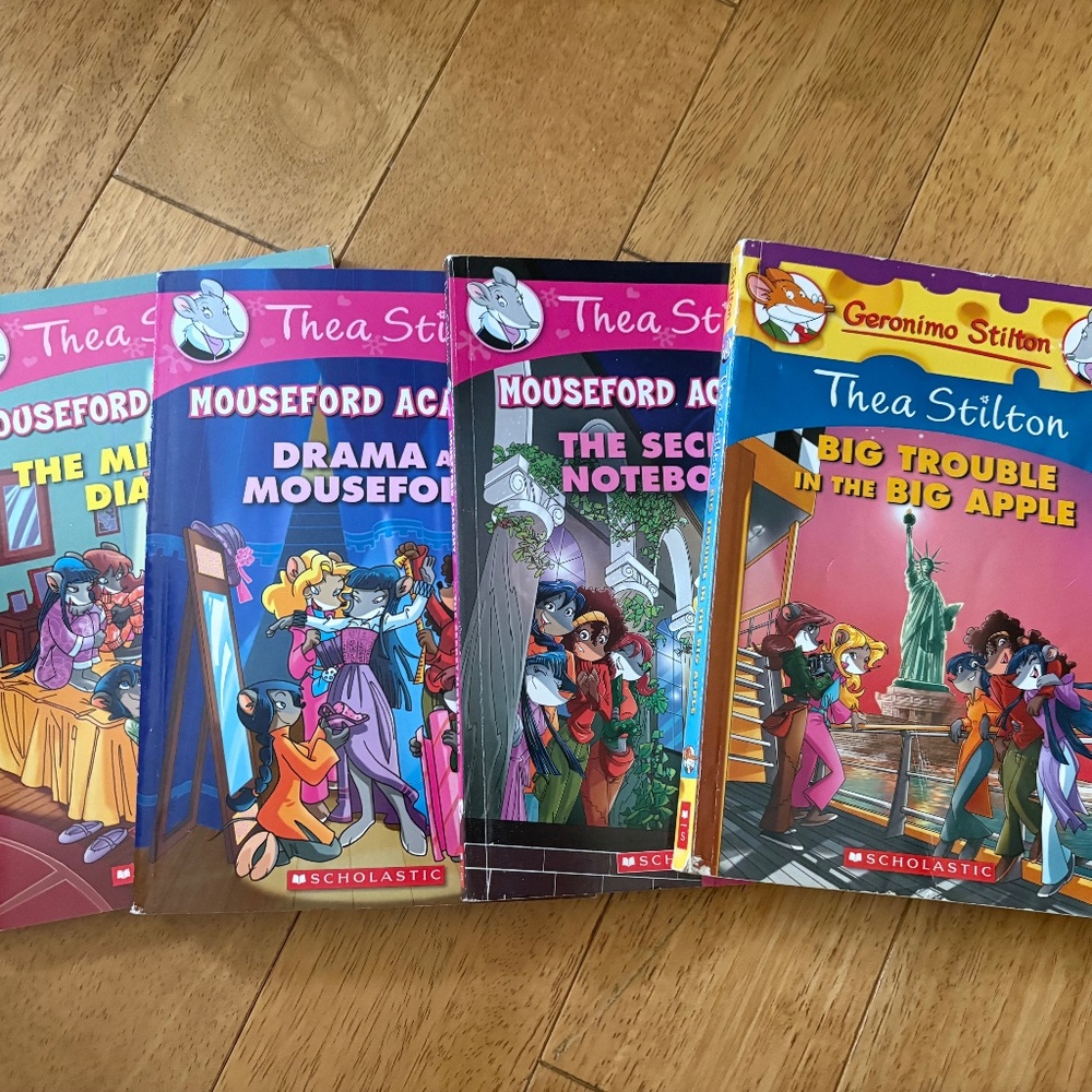 Thea Stilton lot of 4 books